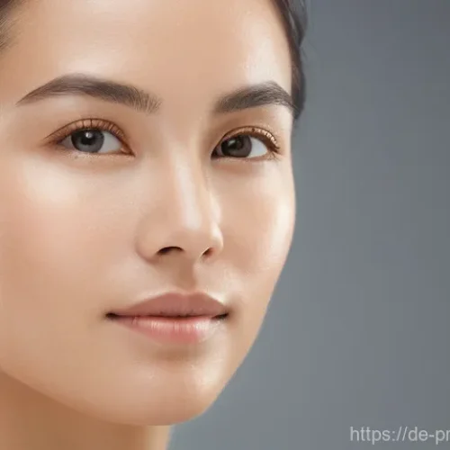 Home 22 프로바이오틱 스킨케어의 트렌드와 전망 - **Prompt for "The Invisible Helpers: Strong Skin Barrier"**
A serene, close-up portrait of a div...