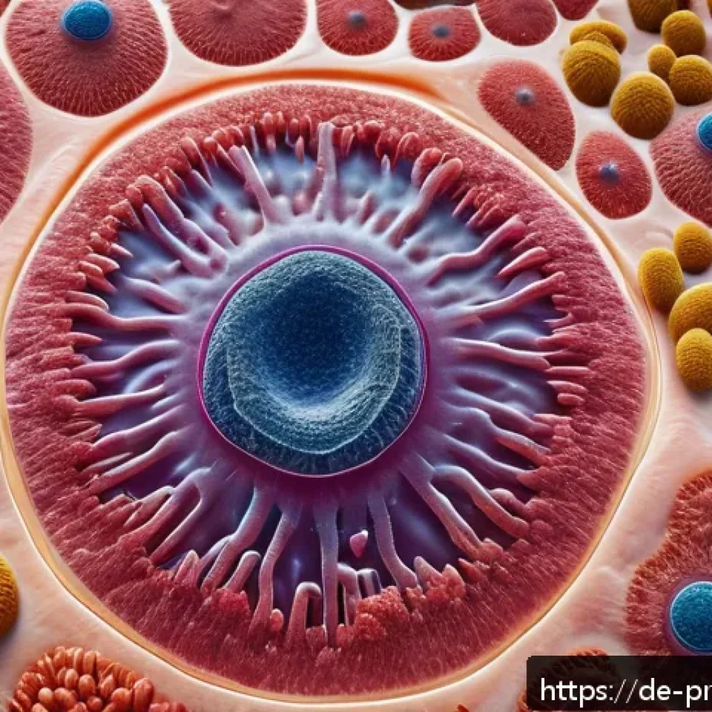 프로바이오틱 스킨케어와 피부 생리학 - A close-up, highly detailed macro shot of human skin surface showcasing a diverse community of skin ...